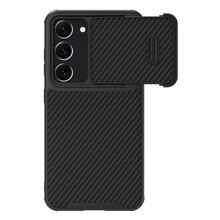 Nillkin Synthetic Fiber S ümbris, Samsung Galaxy S23+, must