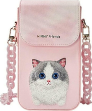 Telefoniümbris Nimmy Big Eyed Pet 2.0 Cat, roosa
