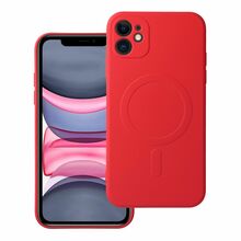 OEM Silicone Mag Cover ümbris, iPhone 11, punane