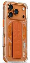 Telefoniümbris Skinarma Helio, Apple iPhone 17 Pro, Magnetic Charging + Grip Stand, oranž