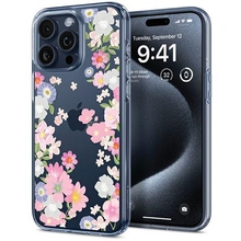 Telefoniümbris Spigen Liquid Crystal Blossom, Apple iPhone 15 Pro, muster