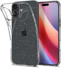 Telefoniümbris Spigen Liquid Crystal Glitter ACS08192, Apple iPhone 16, läbipaistev