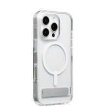 Zagg Crystal Palace Snap Kickstand MagSafe ümbris, Apple iPhone 16 Pro, läbipaistev