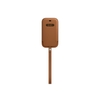 Telefoniümbris Apple Leather Sleeve MHMP3ZM/A, iPhone 12 mini, Saddle Brown