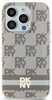 Telefoniümbris DKNY IML Checkered Mono Pattern & Printed Stripes MagSafe DKHMP14SHCPTSE, iPhone 13/14/15, beež