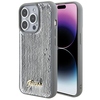 Telefoniümbris Guess Sequin Script Metal GUHCP15XPSFDGSS, iPhone 15 Pro Max, hõbedane