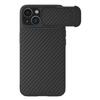 Nillkin Synthetic Fiber S ümbris, Apple iPhone 14 Plus, must