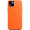 Nahkümbris Apple iPhone 14 Plus with MagSafe, oranž