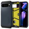 Telefoniümbris Spigen Tough Armor, Google Pixel 9 Pro XL, metal slate black
