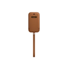 Telefoniümbris Apple Leather Sleeve MHMP3ZM/A, iPhone 12 mini, Saddle Brown