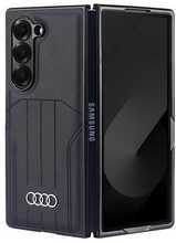 Telefoniümbris Audi Synthetic Leather AU-TPUPCMFold6-Q5/D1-BK, Samsung Galaxy Z Fold 6, must