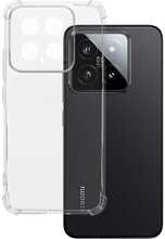 Telefoniümbris Clin Anti Shock 1,5mm, Xiaomi 14, läbipaistev, Topt