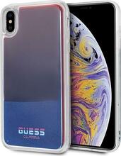 Telefoniümbris Guess GUHCI65GLCRE California Glow in the Dark, Apple iPhone Xs Max, must/punane
