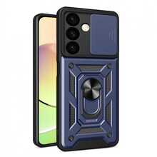 Telefoniümbris Hurtel Hybrid Armor Camshield, Samsung Galaxy S24+, sinine