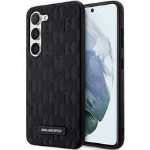 Telefoniümbris Karl Lagerfeld Saffiano Mono Metal Logo KLHCS23SSAKLHPK, Samsung Galaxy S23, must