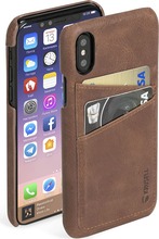 Telefoniümbris Krusell Sunne 2 Card Cover 61104, Apple iPhone X, vintage cognac