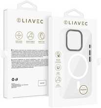 Telefoniümbris Liavec Hybrid Magsafe Clear, Apple iPhone 15 Pro Max