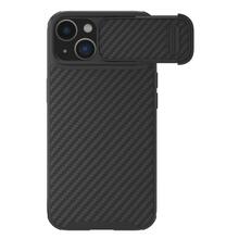 Nillkin Synthetic Fiber S ümbris, Apple iPhone 14 Plus, must
