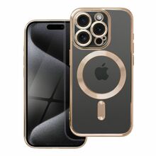 Telefoniümbris OEM Electro Mag Cover, iPhone 15 Pro, kuldne