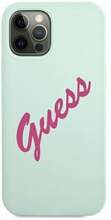 Silikoonümbris Guess GUHCP12LLSVSBF, Apple iPhone 12 Pro Max, sinine/fuksia