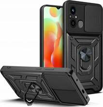 Telefoniümbris Tech-Protect CamShield Pro, Xiaomi Redmi 12C, must