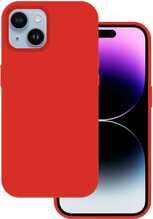 Tel Protect silikoonümbris Premium, Apple iPhone 15 Plus, punane
