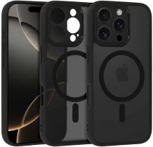 Toptel Full Matte Mag ümbris, Apple iPhone 13, must