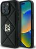 Telefoniümbris DKNY Quilted Stack Logo DKHCP16LPQDSLK, Apple iPhone 16 Pro, must