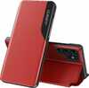 Eco Leather View Case, Samsung Galaxy S25 Ultra, punane