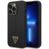 Telefoniümbris Guess GUHCP14XSLTGK Silicone Triangle, Apple iPhone 14 Pro Max 6,7, must