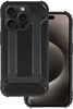 TOPT Armor Carbon ümbris, Apple iPhone 15 Pro, must