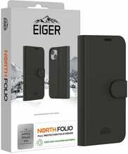 Eiger North Folio ümbris, Apple iPhone SE (2025) / iPhone 16e, must