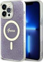 Telefoniümbris Guess 4G MagSafe GUHMP14XH4STU, Apple iPhone 14 Pro Max, lilla