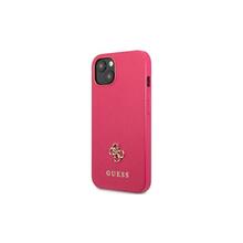 Telefoniümbris Guess Saffiano 4G Small Metal Logo GUHCP13LPS4MF, Apple iPhone 13 Pro/13, roosa