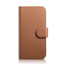 Telefoniümbris iCarer Wallet 2in1, Apple iPhone 14 Pro, pruun