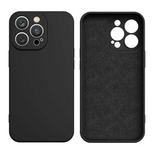 Silikoonümbris Hurtel, Samsung Galaxy A14 5G / Galaxy A14, must