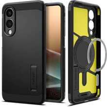 Telefoniümbris Spigen Tough Armor MagSafe, Samsung Galaxy S25 Edge, must