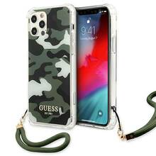 Telefoniümbris Guess GUHCP12LKSARKA, Apple iPhone 12 Pro Max, roheline/khaki