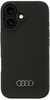 Telefoniümbris Audi Silicone AU-LSRIP16-Q3/D1-BK, Apple iPhone 16, must
