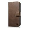 Telefoniümbris iCarer Oil Wax Wallet 2in1, Apple iPhone 14 Plus, pruun