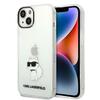Karl Lagerfeld IML Choupette KLHCP14MHNCHTCT ümbris, Apple iPhone 14 Plus, läbipaistev
