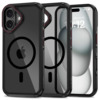 Telefoniümbris Tech-Protect MagHybrid MagSafe, Apple iPhone 16, must