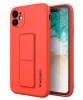 Wozinsky Kickstand Case silikoonümbris, Apple iPhone 11, punane