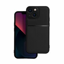 Forcell Noble ümbris, Apple iPhone 13 Mini, must