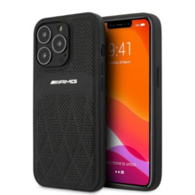 Mercedes-Benz AMG AMHCP13LOSDBK nahast ümbris, Apple iPhone 13 Pro, must