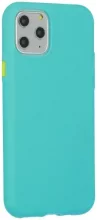 Silikoonümbris Fusion Accessories Solid, Apple iPhone 11 Pro, mint