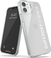 Telefoniümbris SuperDry Snap, Apple iPhone 12 mini, läbipaistev/valge