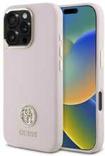 Telefoniümbris Guess GUHCP16LM4DGPP, Apple iPhone 16 Pro, heleroosa