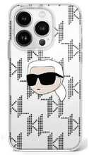 Telefoniümbris Karl Lagerfeld IML Karl Head Electroplated, Apple iPhone 16 Pro, läbipaistev