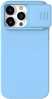Telefoniümbris Nillkin CamShield Silky Silicone Apple iPhone 15 Pro Max helesinine